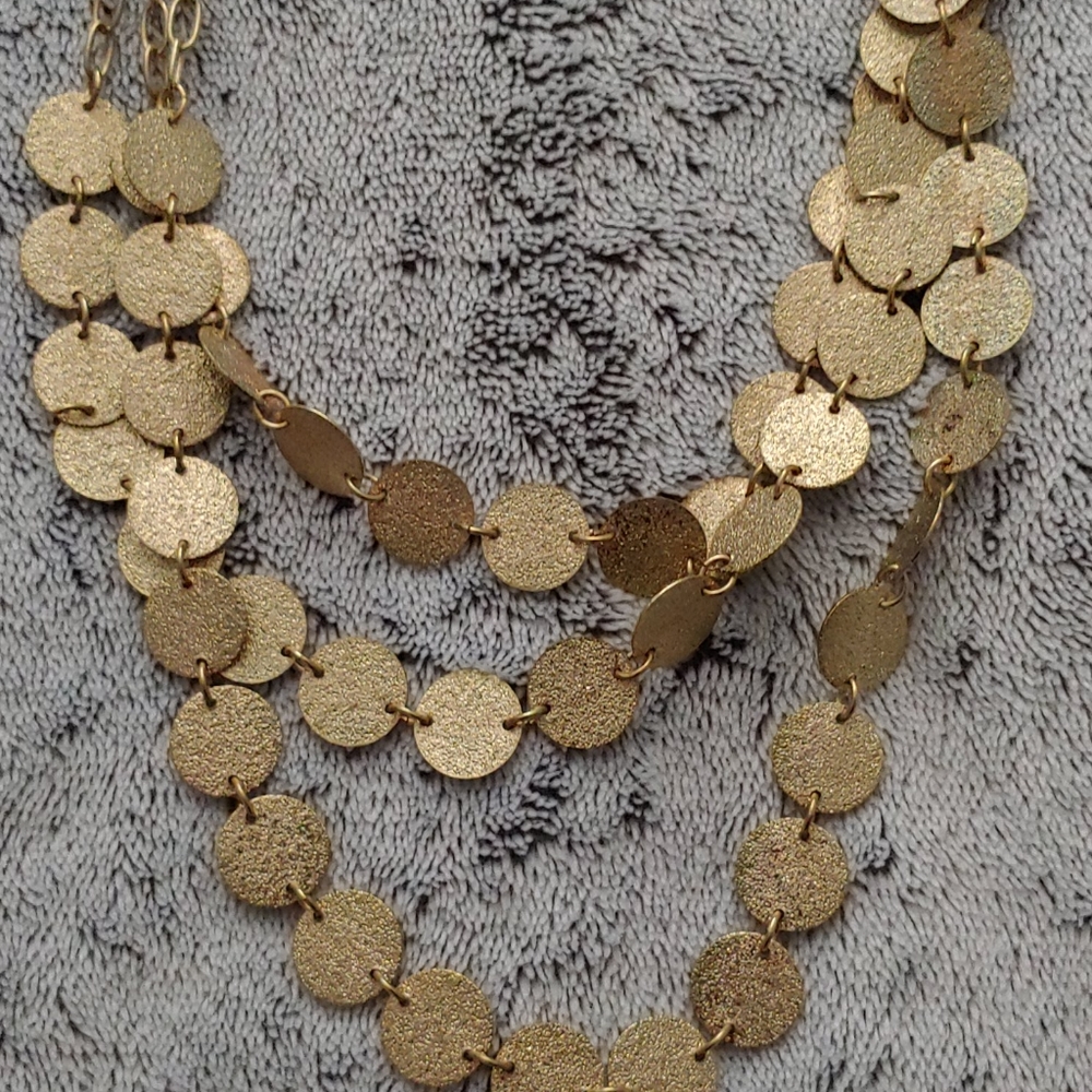 Gold necklace